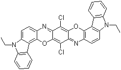 Pigment-ibolya-23-Molecular-Structure